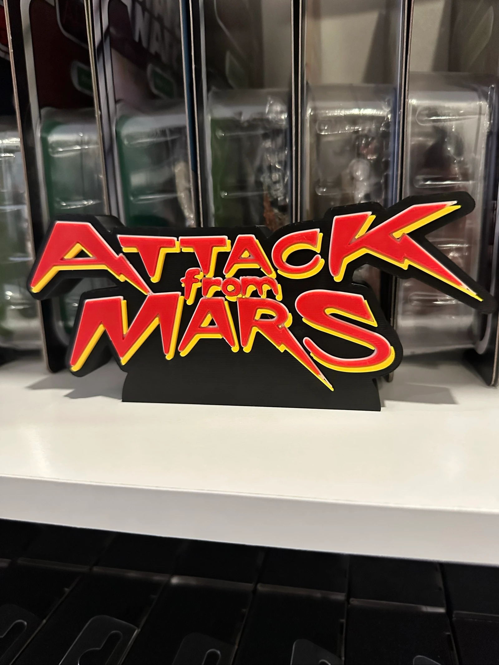 Attack From Mars 3D-logo – photo 3